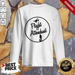 Flight Attendant Women Stewardess Sweatshirt