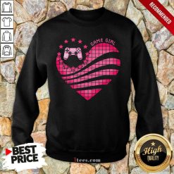 Game Girl Heart Sweatshirt