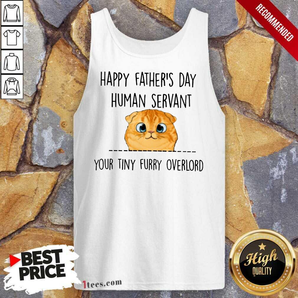 Happy Fathers Day Cat Tank Top