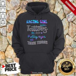 Racing Girl With Tattoos Pretty Eyes Hoodie