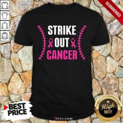 Strike Out Cancer Awareness Shirt