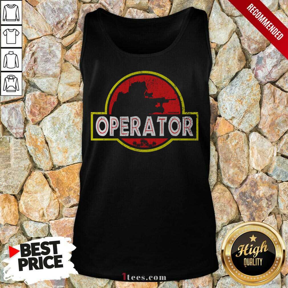 Top Jurassic Park Operator Tank Top