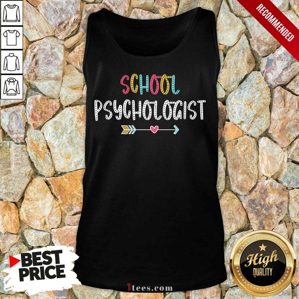 Top School Psychologist Tank Top