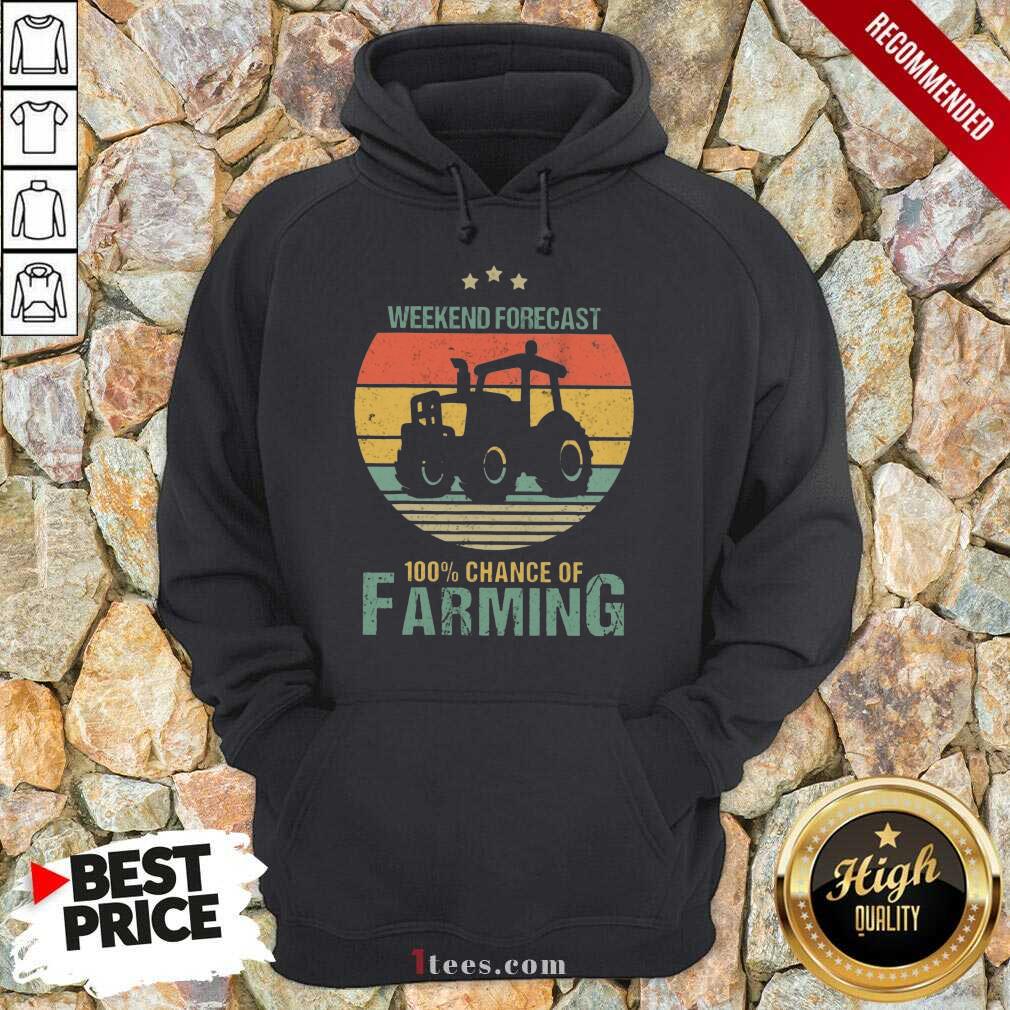 Weekend Forecast Farming Vintage Hoodie