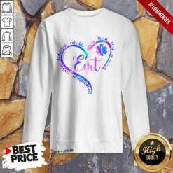 Compassionate Dedicated Reliable Warm Loyal Kind Emt Sweatshirt