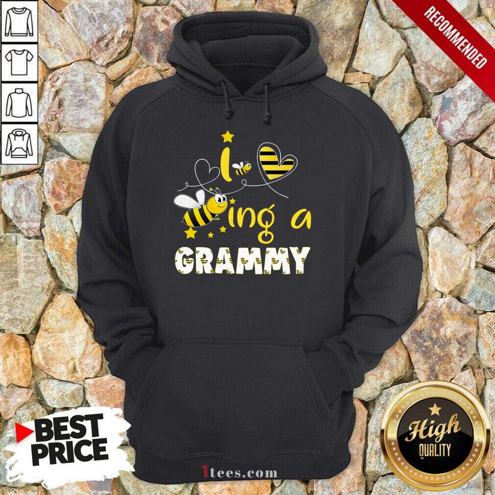 I Love Bee Ing A Grammy Bee Mothers Day Hoodie