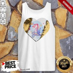 Princess Julia Unicorn Heart Tank Top