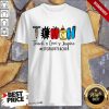 Teach Love Inspire 1st Grade Teacher Shirt