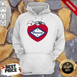 Vermont I Am My Home States Nurse Hoodie