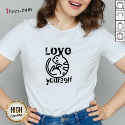 Cat Love Yourself V-neck