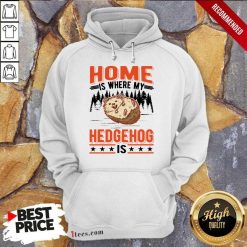Home Is Where My Hedgehog Is Hoodie