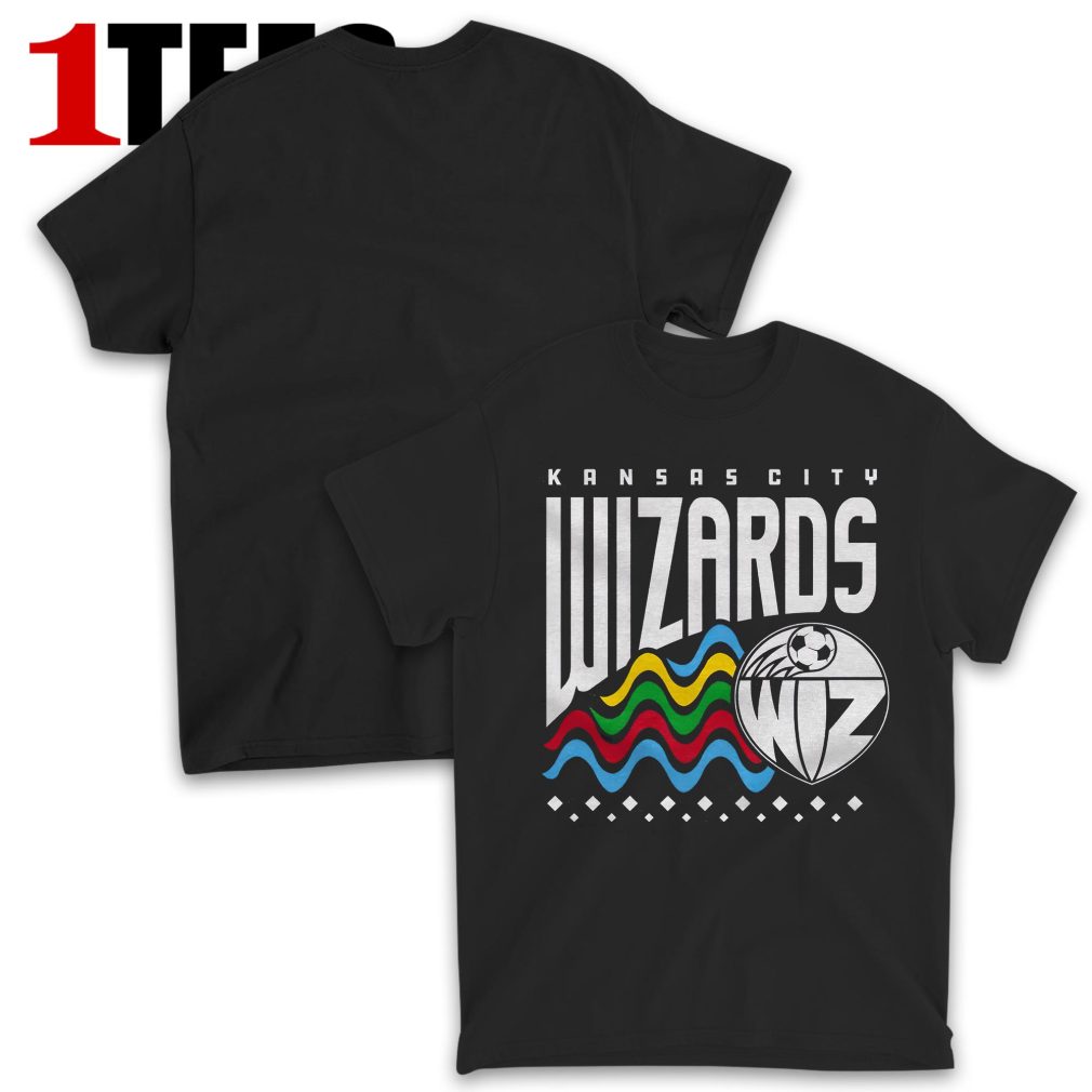 Kansas City Wizards Waves Vintage Tee T-Shirt