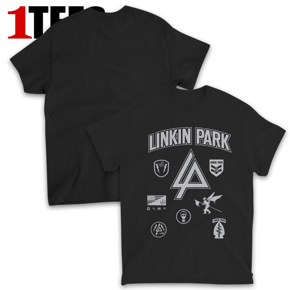 Linkin Park Patches Black Tee T-Shirt