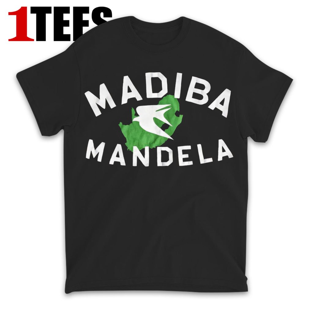 Mandela Madiba Black Tee T-Shirt  - Front