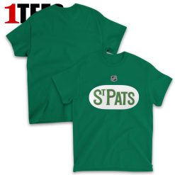 Green Toronto St. Pats Primary Graphic Vintage Tee T-Shirt
