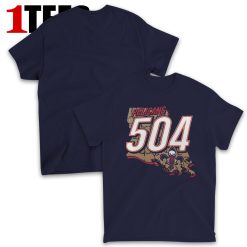 Navy New Orleans Pelicans Full Court Press Vintage Tee T-Shirt