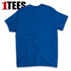 Royal Golden State Warriors Pick & Roll Coverage Vintage Tee T-Shirt - Back
