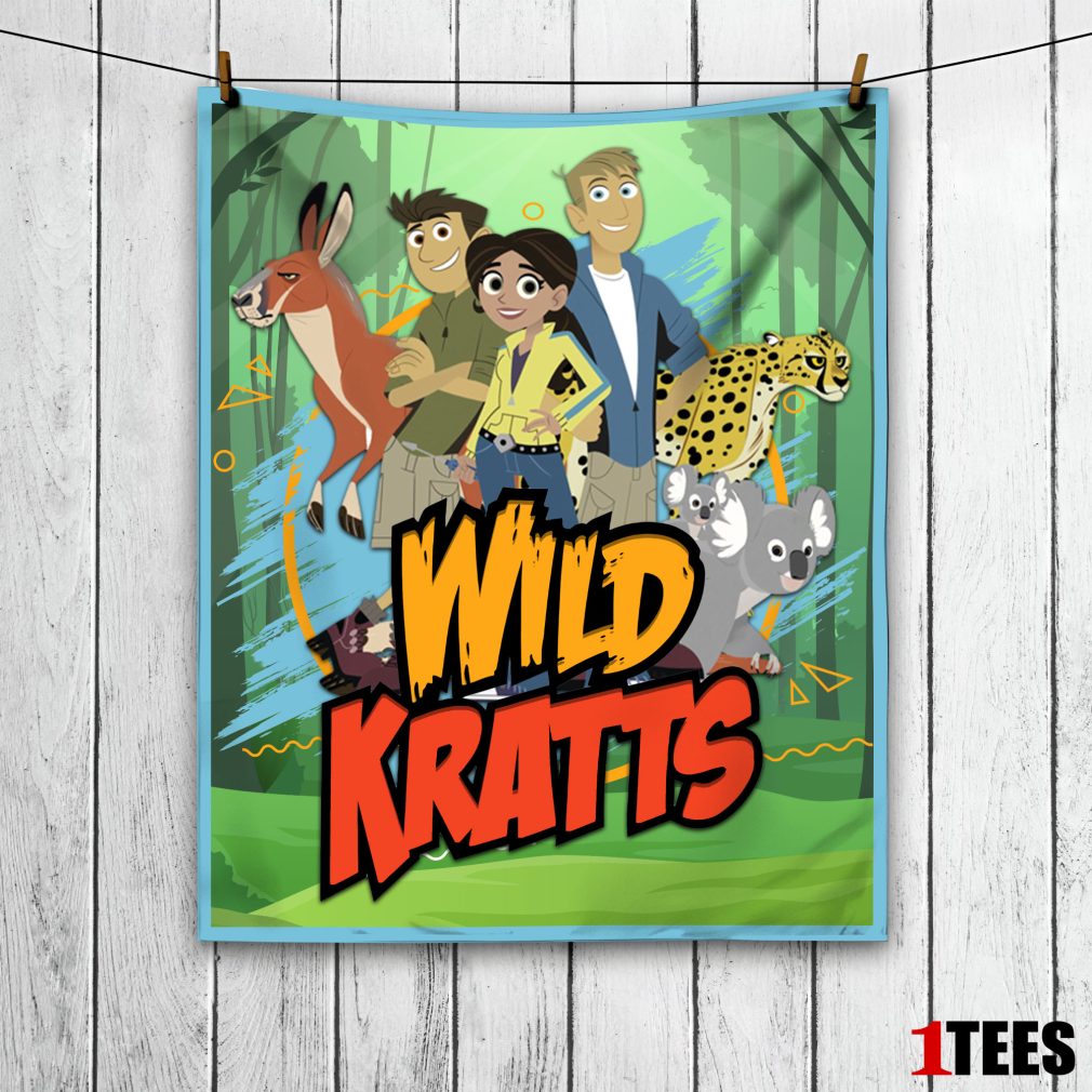 Wild Kratts Adventure Blanket