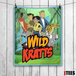 Wild Kratts Adventure Blanket