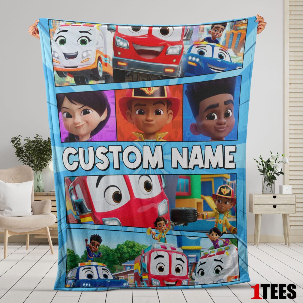 Cartoon Disney Firebuds Blanket - Customize Blanket