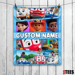 Cartoon Disney Firebuds Blanket - Customize Blanket