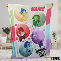 Disney Cartoon Inside Out Blanket Fleece Customized Blanket