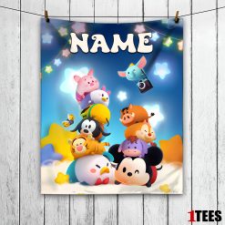 Disney Cartoon Mickey and Friends Cute Blanket Fleece Customized Blanket
