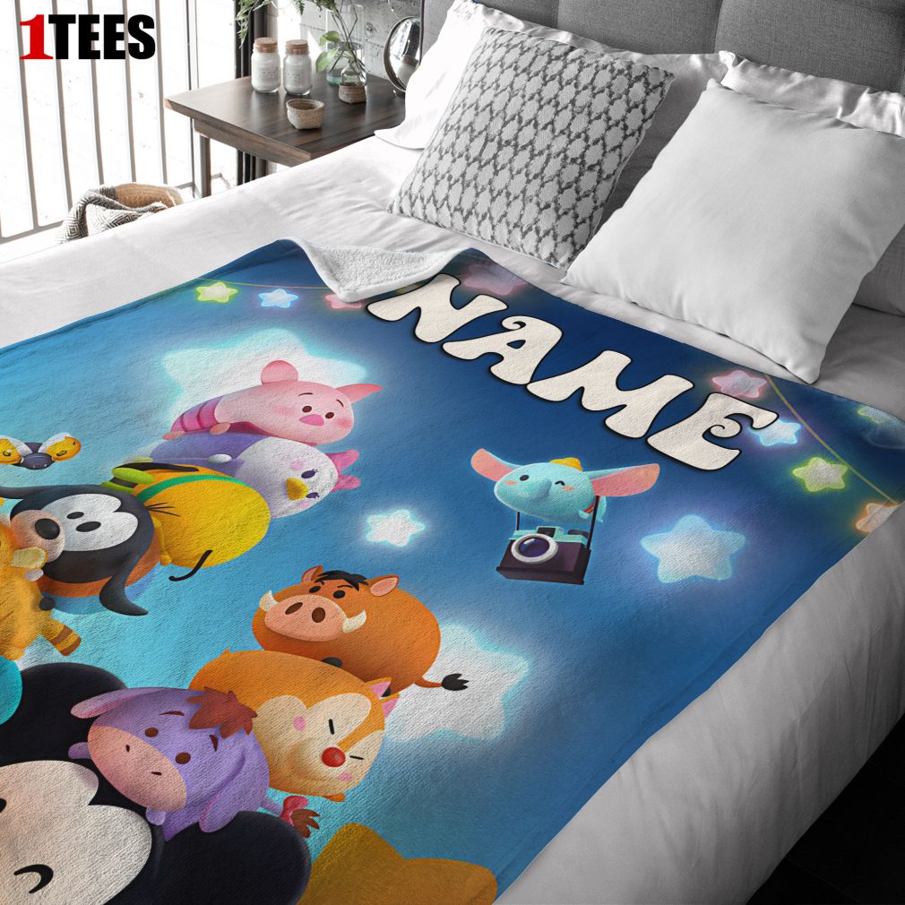 Disney Cartoon Mickey and Friends Cute Blanket Fleece Customized Blanket