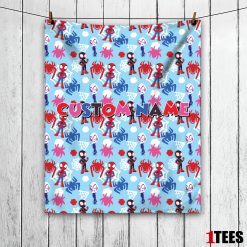 Marvel Superhero Spidey and His Amazing Friends Birthday Cute Blanket Fleece Customized Blanket