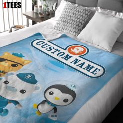 BBC The Octonauts Velveteen Cute Blanket Fleece Customized Blanket