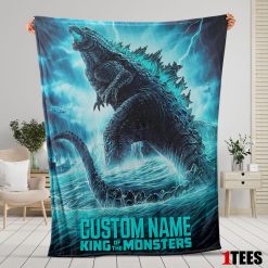 Godzilla King Of The Monsters Blanket Fleece Customized Blanket