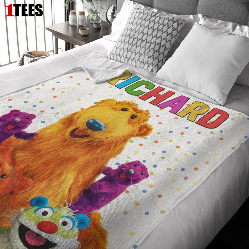 Disney Cartoon Bear in the Big Blue House Blanket - Fleece Customized Blanket