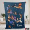 Disney Cartoon All Cats Character Blanket Fleece Customized Blanket