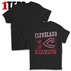 Navy Cleveland Guardians Outlast Franklin T-Shirt
