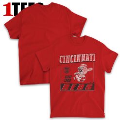 Red Cincinnati Reds Outlast Franklin T-Shirt
