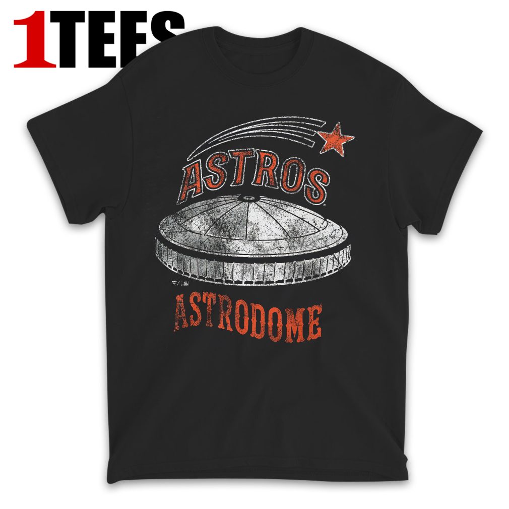 Charcoal Houston Astros Hometown Collection The Dome T-Shirt - Front