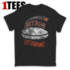 Charcoal Houston Astros Hometown Collection The Dome T-Shirt - Front