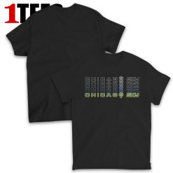 Chicago Sky Repeat Word T-Shirt