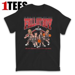 Fall Out Boy x Portland Trail Blazers T-Shirt - Front