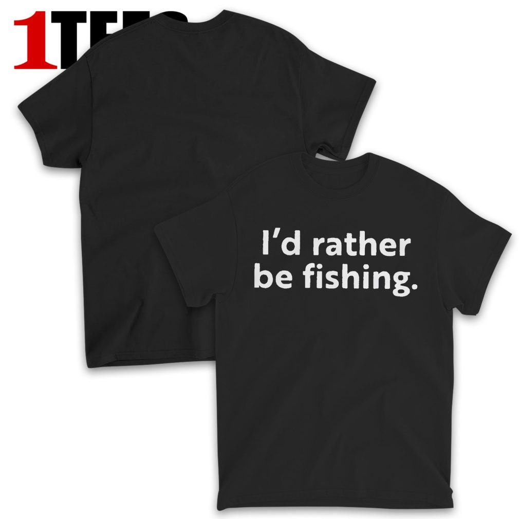 Rather Be Fishing Basic T-Shirt
