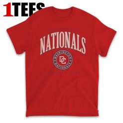 Washington Nationals Cooperstown Double Header T-Shirt - Front