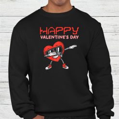 Happy Valentines Day Dab Heart Gamer Valentine Shirt