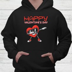 Happy Valentines Day Dab Heart Gamer Valentine Shirt