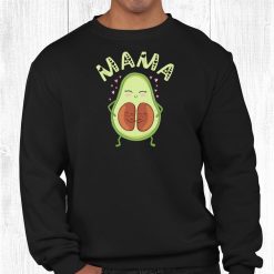 Avocado Mama Twin Birth Cute Pregnant Mom Pregnancy Mother Shirt