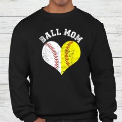Ball Mom Baseball Softball Mama Team Sports Shirt