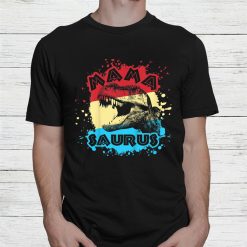 Birthday Mamasaurus Dinosaur T Rex Mom Shirt