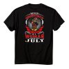 Birthday Never Underestimate A Woman Born In July Shirt