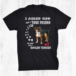 Boston Beagle Terrier Dog Mom Dad Costume Boglen Terrier Shirt