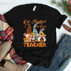 Catmom Paraeducator Thankful 2nd Grade Teacher Appreciation Shirt