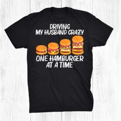 Cool Hamburger For Women Mom Cheeseburger Fast Food Burger Shirt